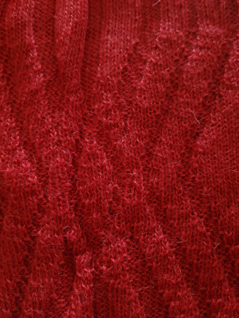 Wavy Pattern Cardigan - Wild Wool Gallery