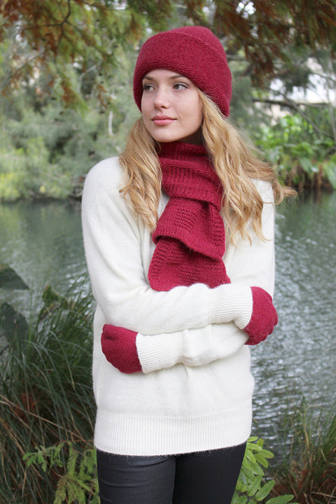 Alpaca Double Beanie