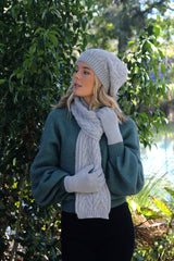 Alpaca Cabled Beanie