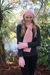Alpaca Cabled Beanie