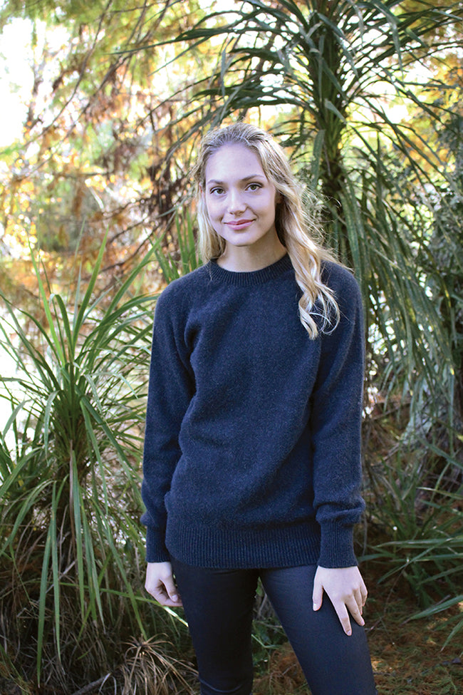 Alpaca Crew Neck Jumper