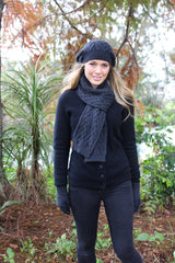 Alpaca Cabled Beanie