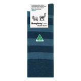 Alpaca/Merino Blend Striped Health Socks