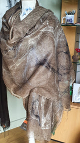 Large Felted Alpaca/Silk Shawls - Wild Wool Gallery