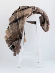 Alpaca Blanket/Throw - Canterbury Check