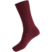 Baby Alpaca/Fine Merino Quilted Blend Health Sock - Size Small