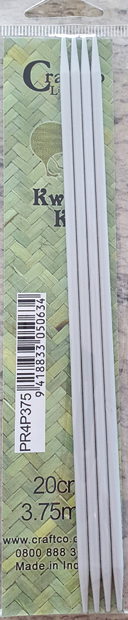 Knitting Needles - Aluminium Sets of 4 - 20CMs