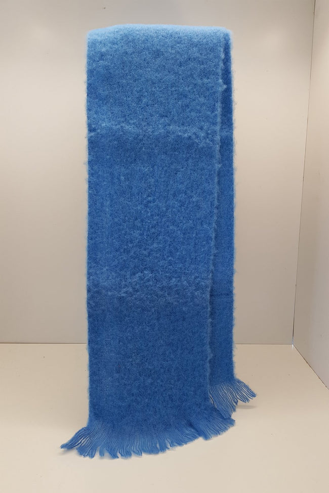 Alpaca fibre Masterweave Scarves - Blue