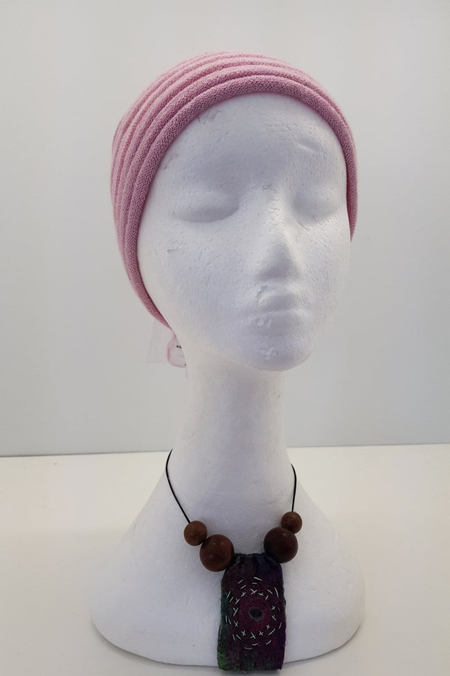 New Zealand made Alpaca Headbands - Pink